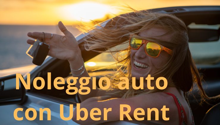 Noleggio auto con Uber Rent