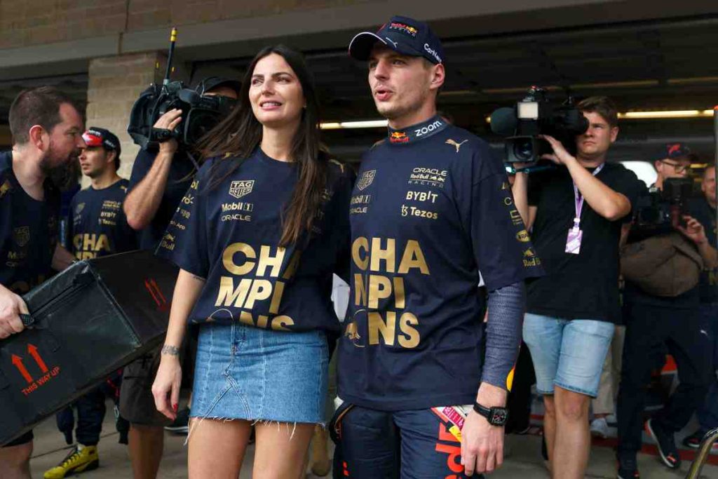 Il segreto della fidanzata di Verstappen