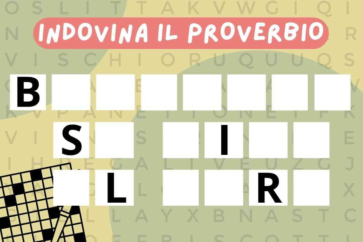 Proverbio difficile da indovinare