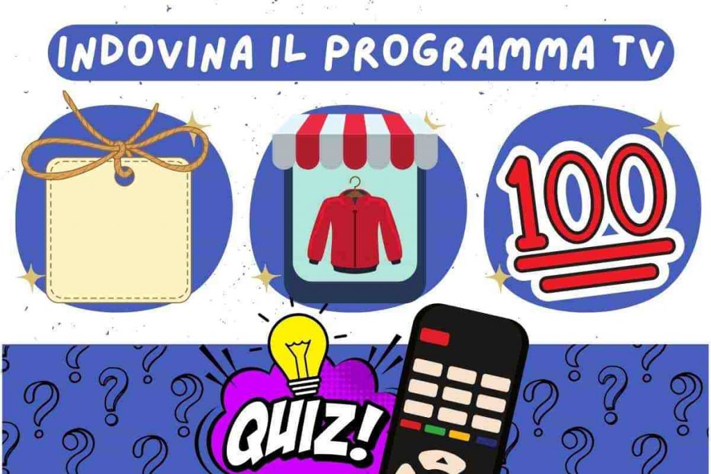 quiz televisivi indovinate questo