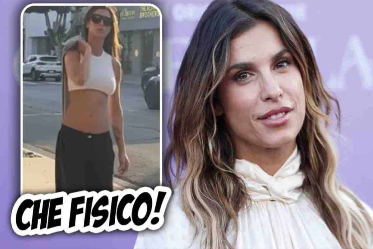 Elisabetta Canalis fisico perfetto 